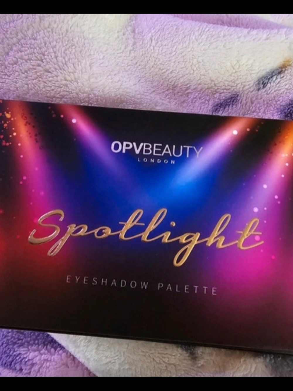 OPV Beauty Spotlight Eyeshadow Palette - Purple & Blue Shades NWOT Retail $40